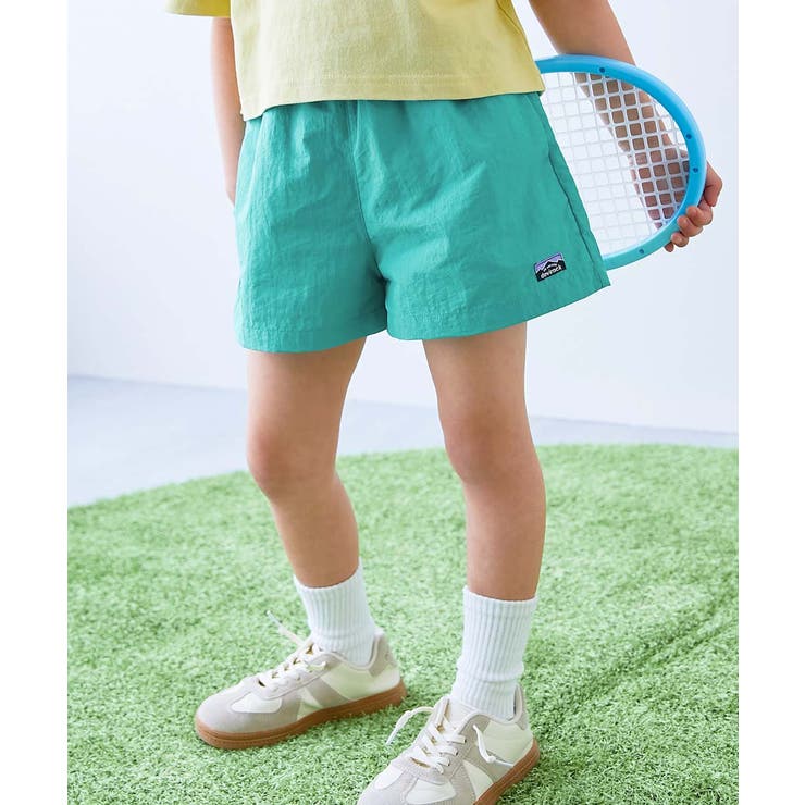 エメラルド | 水はじく 撥水ナイロン ガールズ | devirock