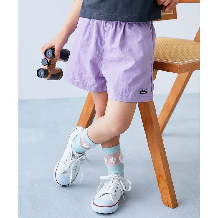 Gライラック | 水はじく 撥水ナイロン ガールズ | devirock