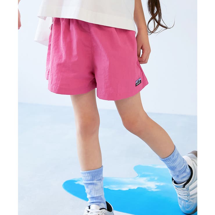 ネオンピンク | 水はじく 撥水ナイロン ガールズ | devirock