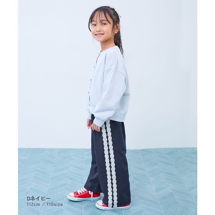 イージーウォッシュ サイドラインレース ワイドパンツ | devirock | 詳細画像7 