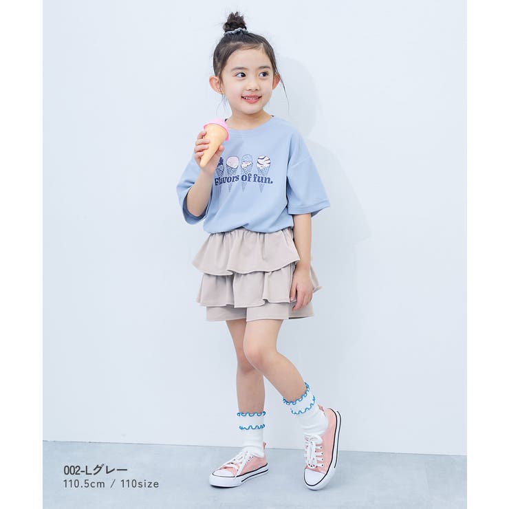 片側ポケット付き 1分丈 ティアードスカパン | devirock | 詳細画像6 