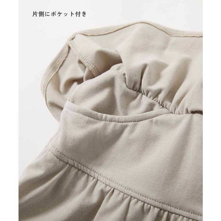 片側ポケット付き 1分丈 ティアードスカパン | devirock | 詳細画像10 