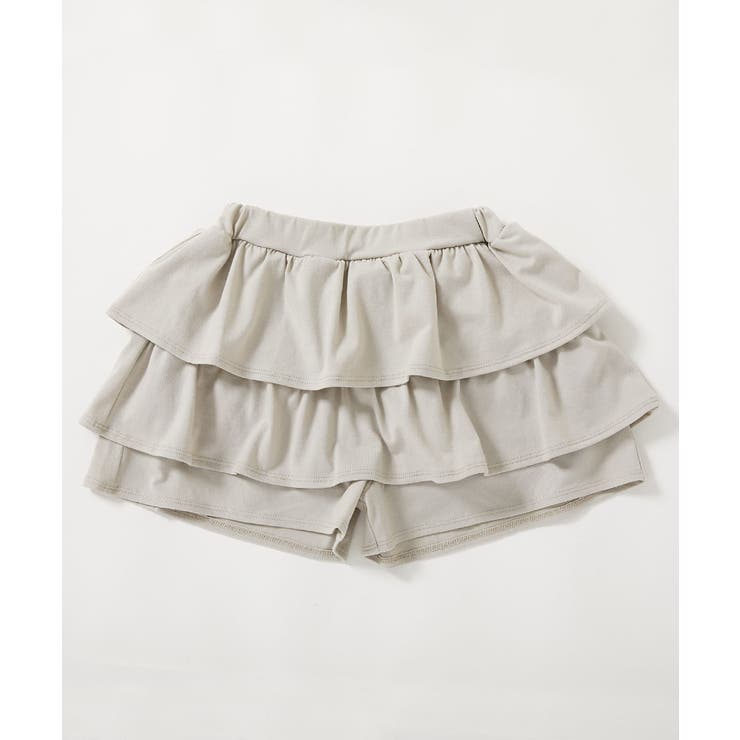 片側ポケット付き 1分丈 ティアードスカパン | devirock | 詳細画像13 