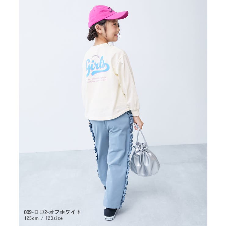 綿100％ デビラボガールズ プリント長袖Tシャツ | devirock | 詳細画像12 