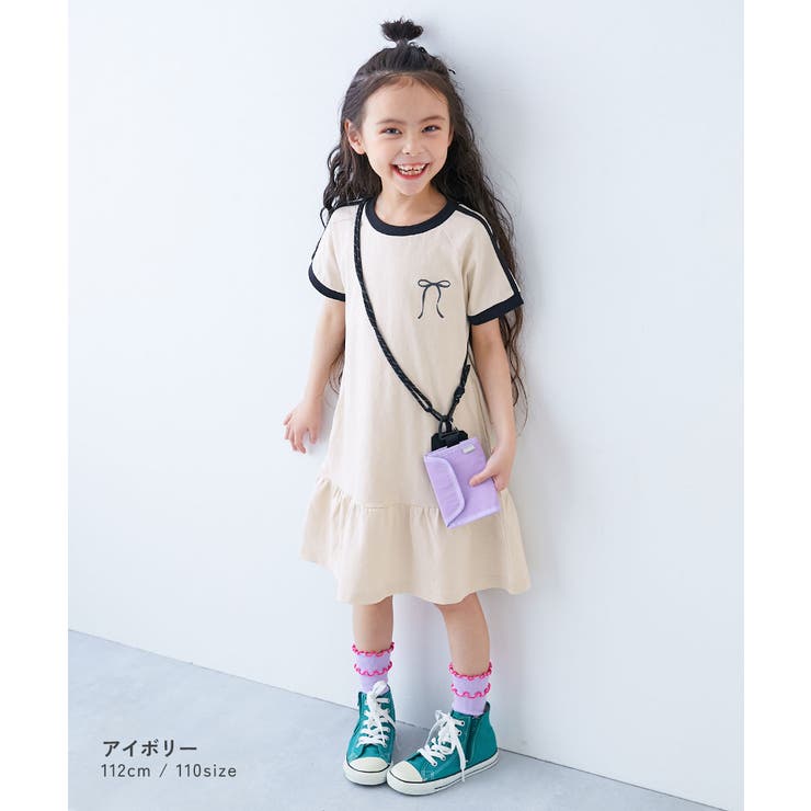 サイドライン ティアード 半袖ワンピース | devirock | 詳細画像3 