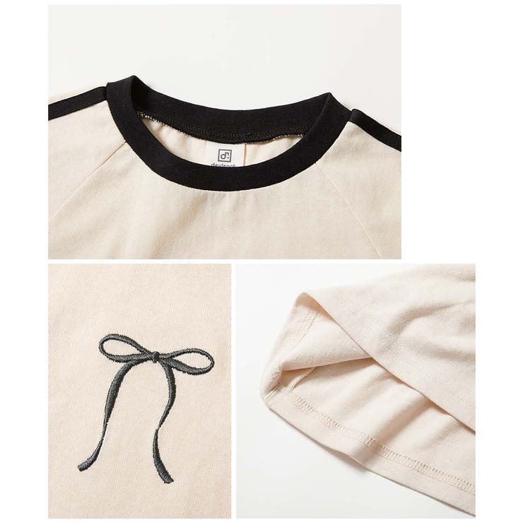 サイドライン ティアード 半袖ワンピース | devirock | 詳細画像6 