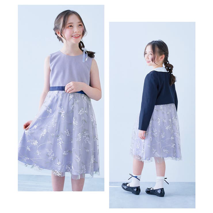 フォーマル 華やかレースドレス 2点セット | devirock | 詳細画像9 