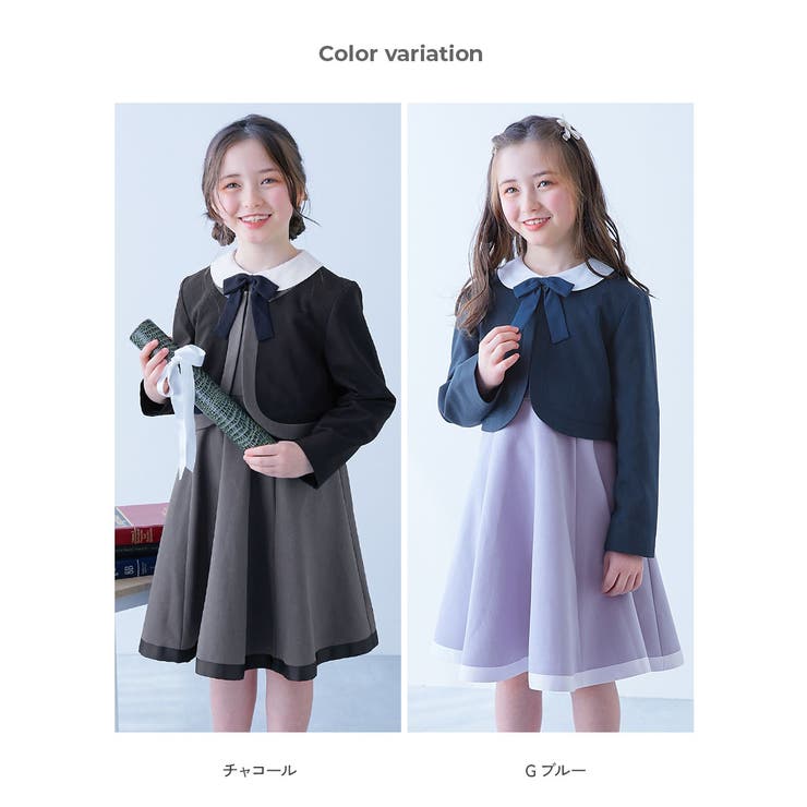 フォーマル 襟付きドレス 2点セット | devirock | 詳細画像2 