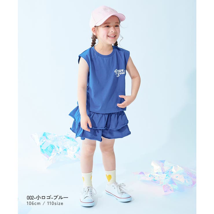 ひやシャリ 接触冷感 ロゴタンクトップ＋スカパン | devirock | 詳細画像7 