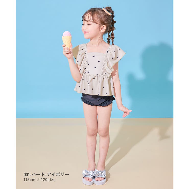 えらべるデザイン ボリュームフリル UVカットセパレート水着 | devirock | 詳細画像7 