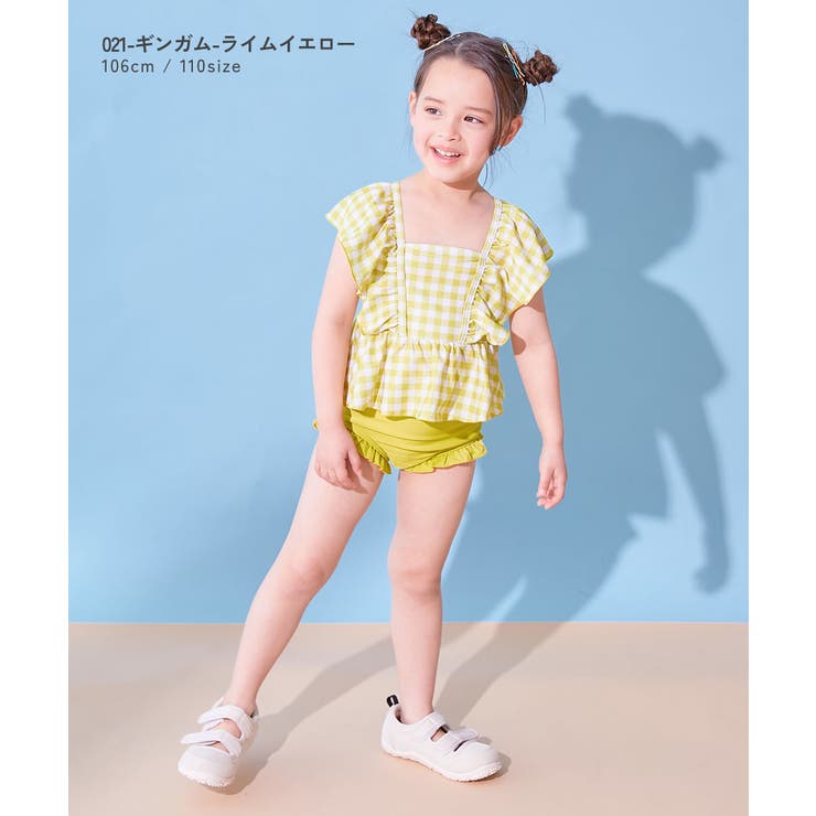 えらべるデザイン ボリュームフリル UVカットセパレート水着 | devirock | 詳細画像13 