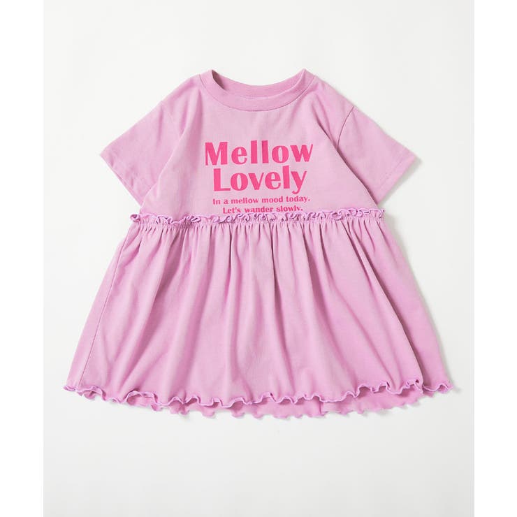 ふわっとAライン ロゴプリント 半袖チュニック | devirock | 詳細画像11 