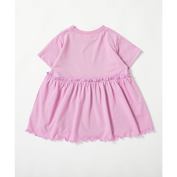 ふわっとAライン ロゴプリント 半袖チュニック | devirock | 詳細画像12 