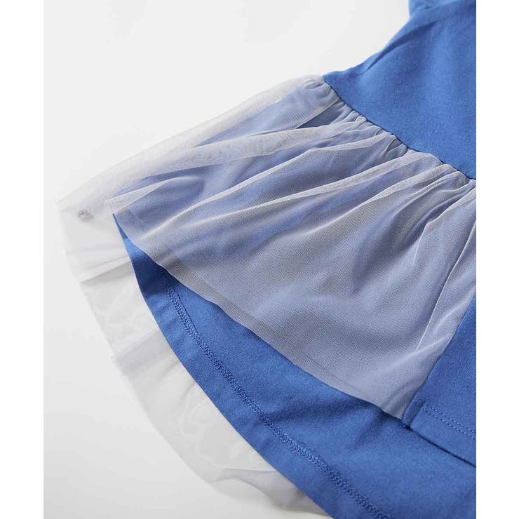 裾チュール切り替え ロゴチュニック 長袖Tシャツ | devirock | 詳細画像7 