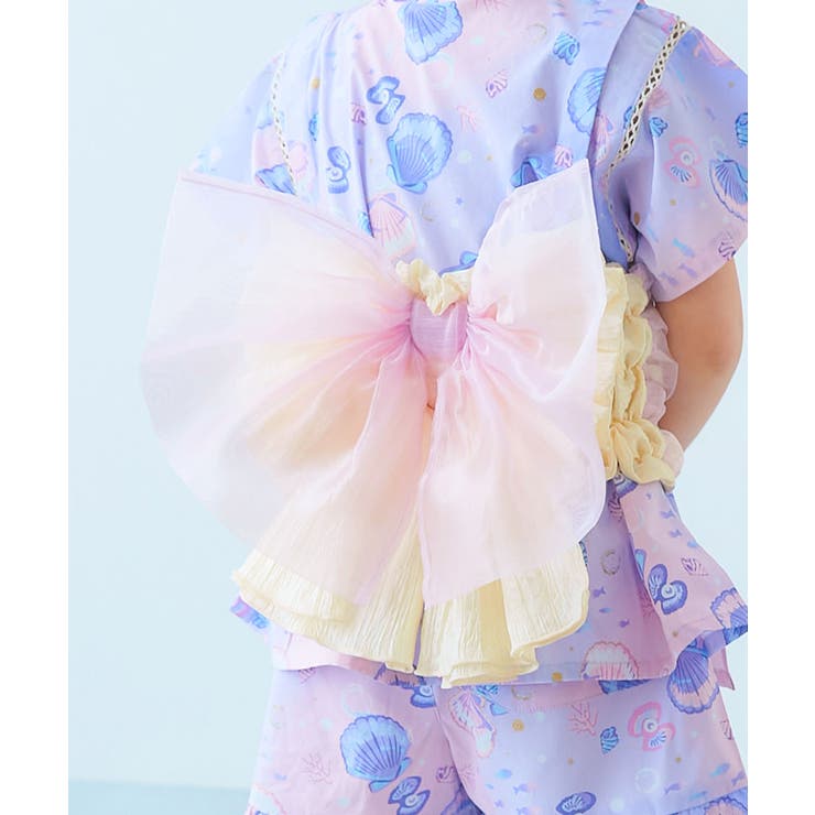 003-オフホワイト-Lピンク | 帯単品 お手持ちの浴衣 甚平に | devirock