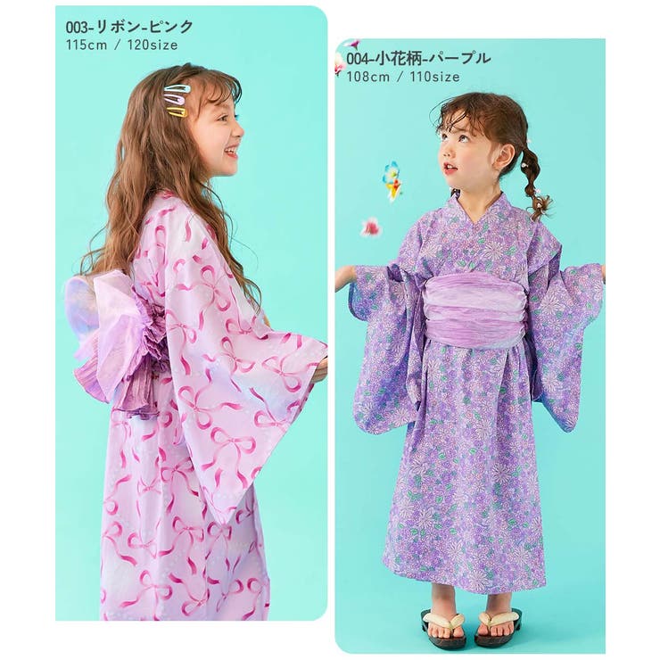 ふわっと立体2重帯 1人でも着られる着付け簡単 すぽっとワンピース型浴衣 | devirock | 詳細画像9 