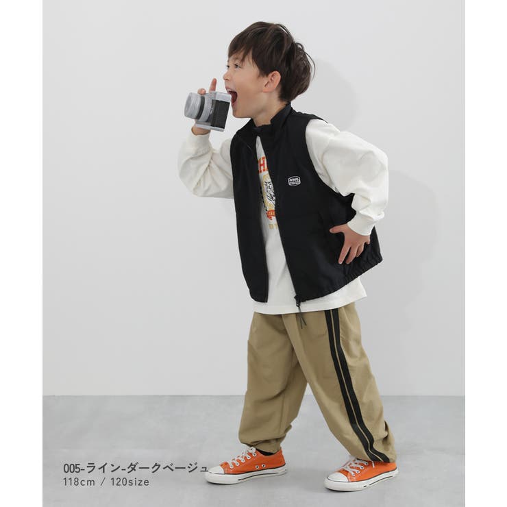 水はじく撥水ナイロン トラックパンツ セットアップ可能[品番