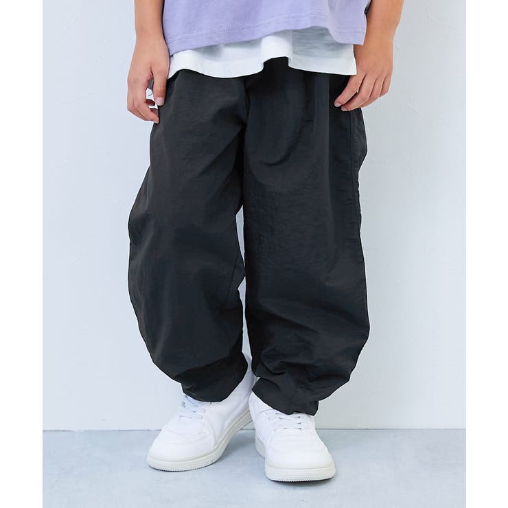 水はじく撥水ナイロン トラックパンツ セットアップ可能[品番