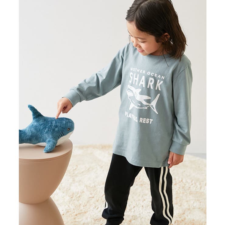 008-サメ-Dサックス | 綿100％ デビラボ ROOM | devirock