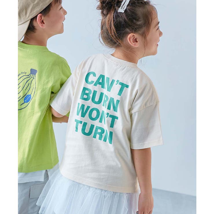 017-ロゴ5‐オフホワイト | 綿100％デビラボ BIGシルエット プリント半袖Tシャツ | devirock