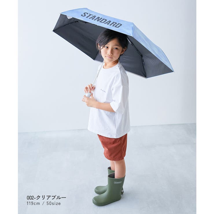 マイナス9℃の遮熱効果 紫外線100％カット STANDARD折りたたみ傘(晴雨… | devirock | 詳細画像7 