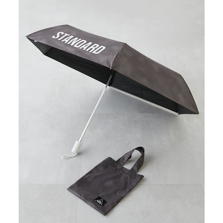 001-スミクロ | マイナス9℃の遮熱効果 紫外線100％カット STANDARD折りたたみ傘(晴雨… | devirock