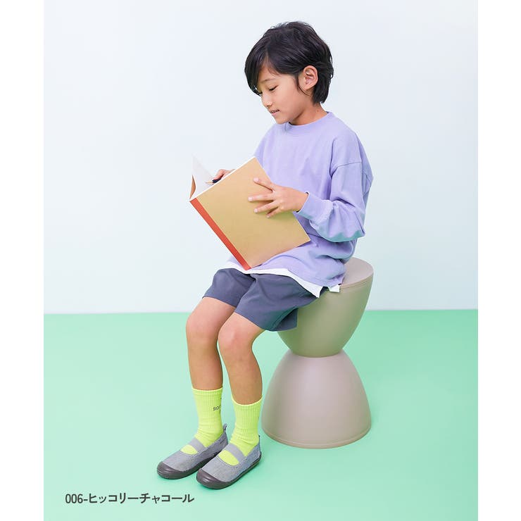 ゆったりフィット汚れが目立たない カラー上履き インソール2枚付き | devirock | 詳細画像12 