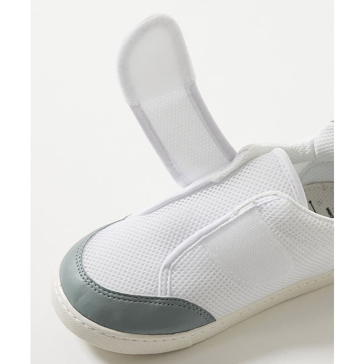 ベルトでサイズ調整できるメッシュ上履き 上靴 インソール2枚付き | devirock | 詳細画像9 