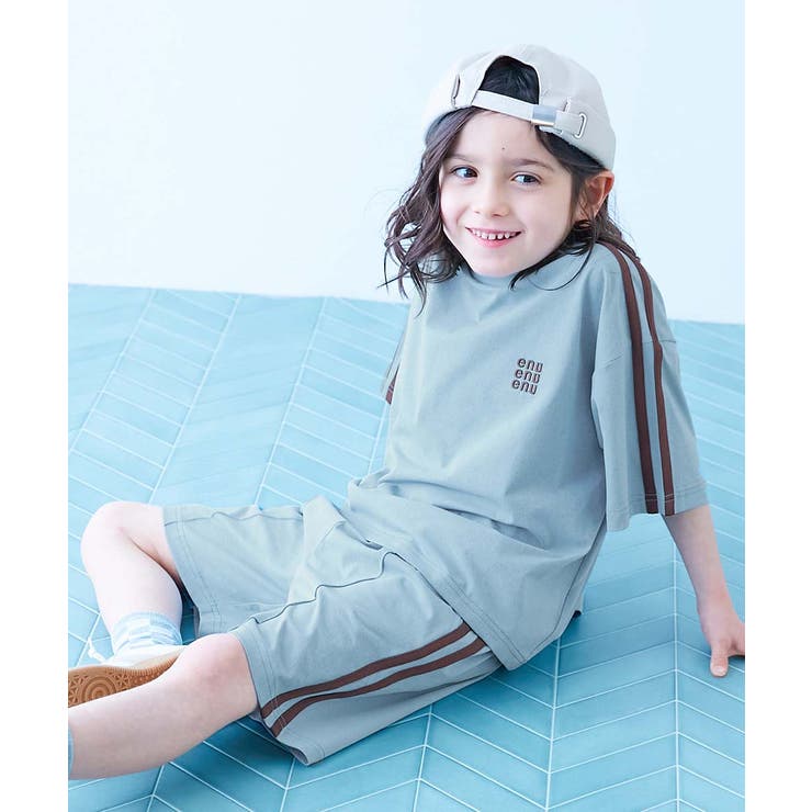 010-ミストブルー-ハーフ | devirock×えぬくんちゃんねる イージーウォッシュ 乾燥機OK | devirock