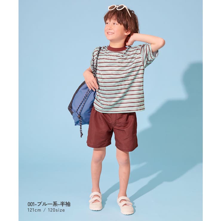 devirock×えぬくんちゃんねる えらべる袖丈 ボーダーラッシュガード＆サー… | devirock | 詳細画像11 