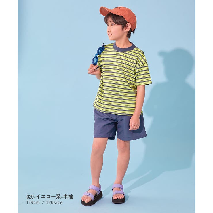 devirock×えぬくんちゃんねる えらべる袖丈 ボーダーラッシュガード＆サー… | devirock | 詳細画像15 