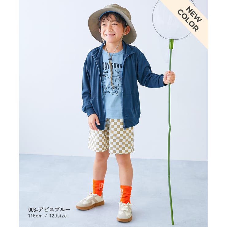 UVカット 首が日焼けしにくい スタンドジップカーディガン | devirock | 詳細画像8 