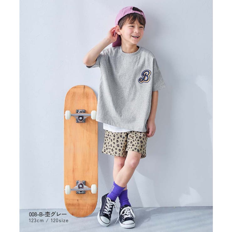 綿100%お洗濯してもよれにくい ワンポイント刺繍 ビッグシルエット半袖Tシャツ | devirock | 詳細画像12 