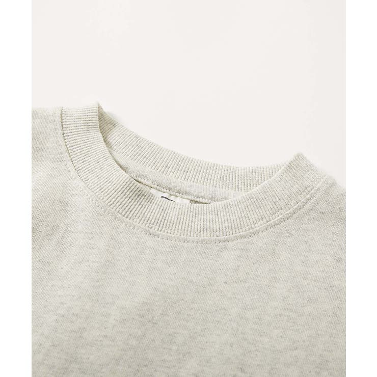 綿100%お洗濯してもよれにくい ワンポイント刺繍 ビッグシルエット半袖Tシャツ | devirock | 詳細画像13 