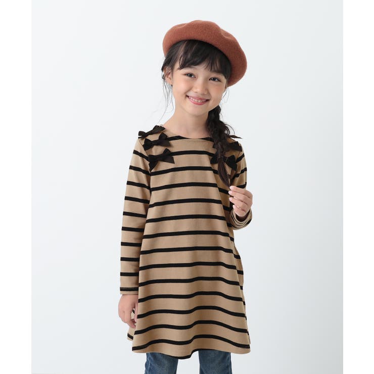 ボーダー 無地 子供服[品番：VR000008731]｜devirock（デビロック）の