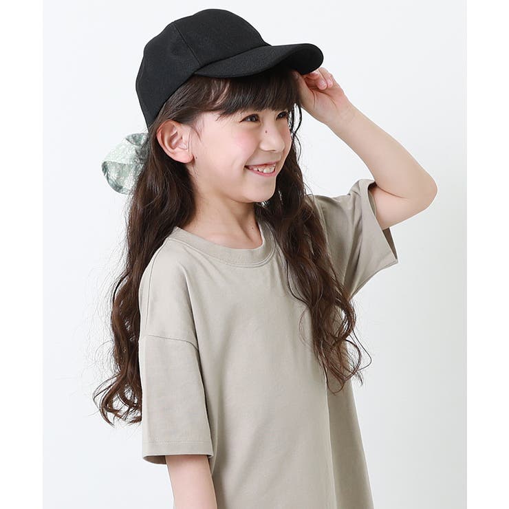 ネックカバーリボンキャップ 子供服 キッズ 女の子 帽子 品番 Vr Devirock デビロック のキッズファッション通販 Shoplist ショップリスト