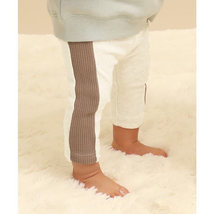 ベビー 異素材ラインレギンス 子供服[品番：VR000009013]｜devirock（デビロック）のキッズ ファッション通販｜SHOPLIST（ショップリスト）