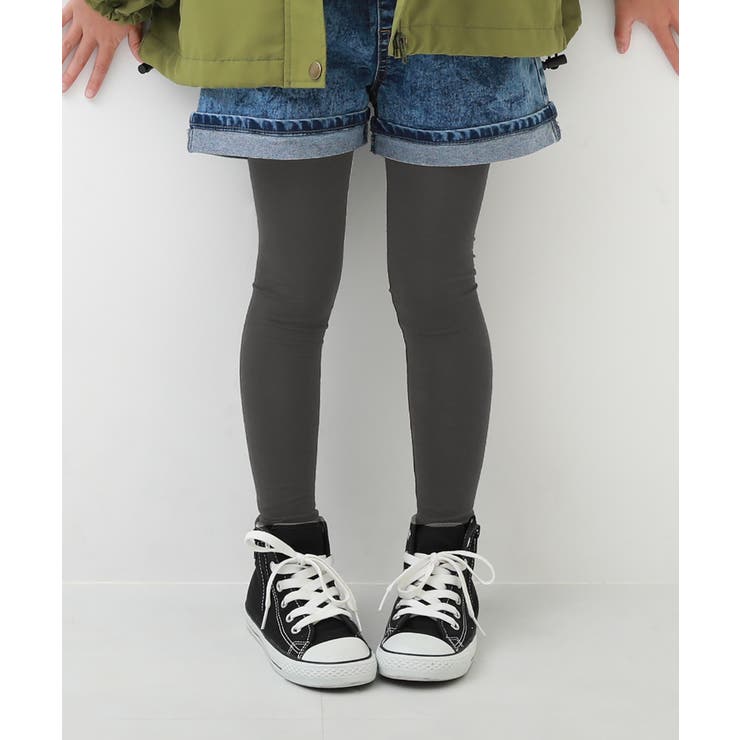 市場 devirock ファッショングッズ 子供服 デビロック ガールズ 7分丈レギンス キッズ