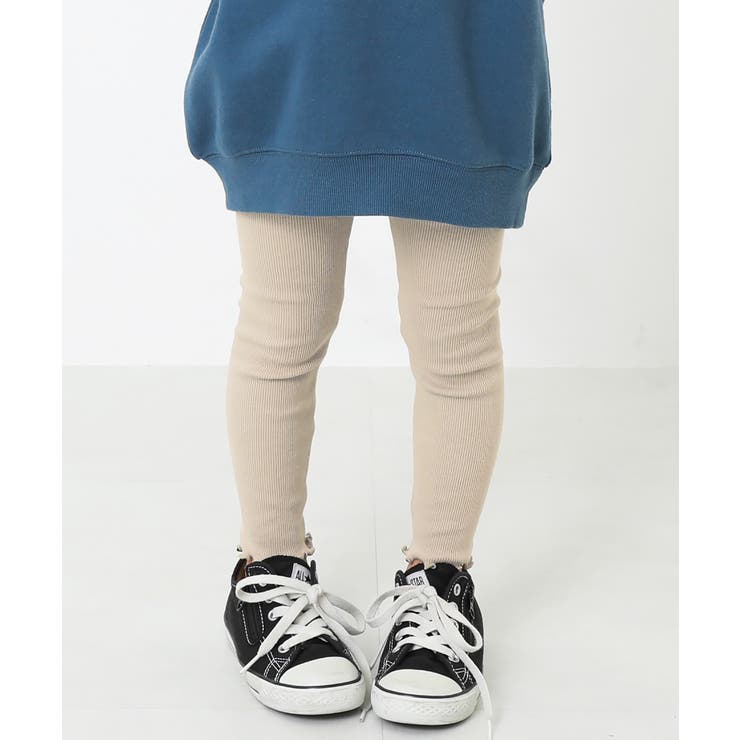 メロウリブレギンス 子供服 キッズ ベビー 女の子 靴下・タイツ・レギンス[品番：VR000009078]｜devirock（デビロック）のキッズ ファッション通販｜SHOPLIST（ショップリスト）