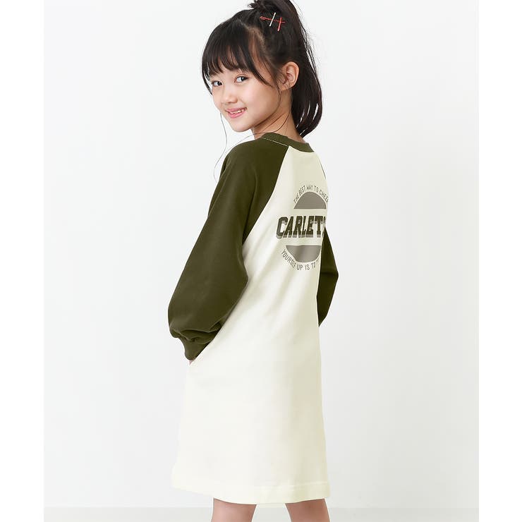 ラグランスウェットワンピース 子供服 キッズ 品番 Vr Devirock デビロック のキッズ ファッション通販 Shoplist ショップリスト