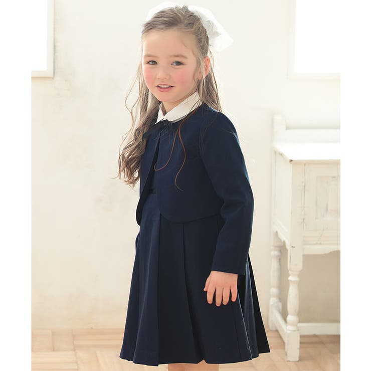 フォーマルドレス3点セット 子供服 キッズ[品番：VR000009225