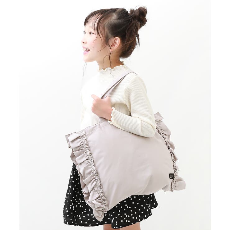 フリルレッスンバッグ 子供服 キッズ 女の子 バッグ カバン[品番