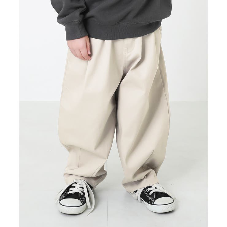 Lグレー | ヒザデルパンツ 子供服 キッズ | devirock