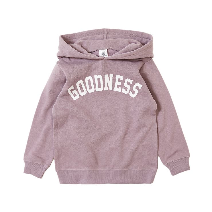 007-Dラベンダー | デビラボ プリント裏起毛プルパーカー 子供服 | devirock