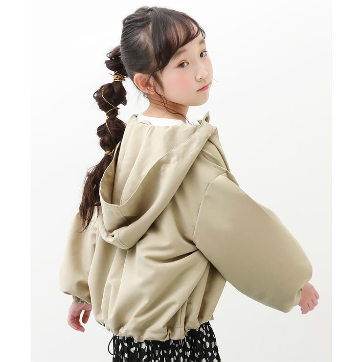 バルーンシルエットマウンテンパーカー 子供服  キッズ[品番：VR000009285]｜devirock（デビロック）のキッズファッション通販｜SHOPLIST（ショップリスト）