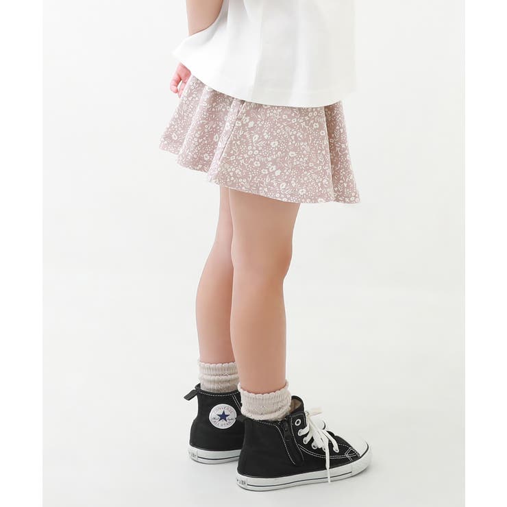 1分丈総柄スカッツ 子供服  キッズ[品番：VR000009379]｜devirock（デビロック）のキッズファッション通販｜SHOPLIST（ショップリスト）
