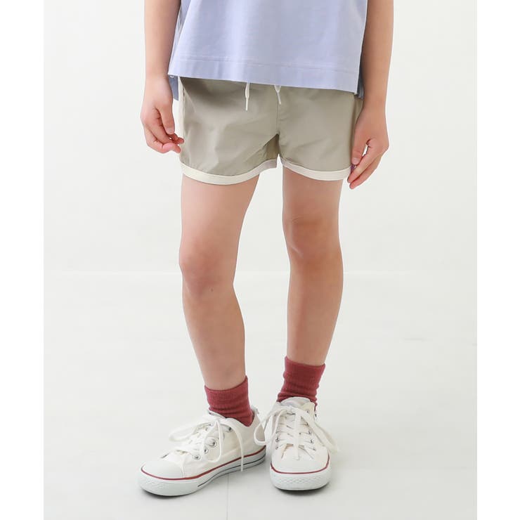 Lグレー | 速乾アクティブショートパンツ 子供服 キッズ | devirock