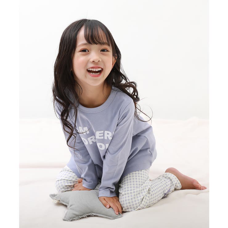 ガールズ 長袖ルームウェア 子供服 キッズ 女の子 ルームウェア