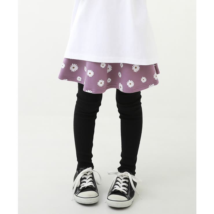 10分丈 裾メロウリブ スカッツ [品番：VR000009546]｜devirock（デビロック）のキッズファッション通販｜SHOPLIST（ショップリスト）