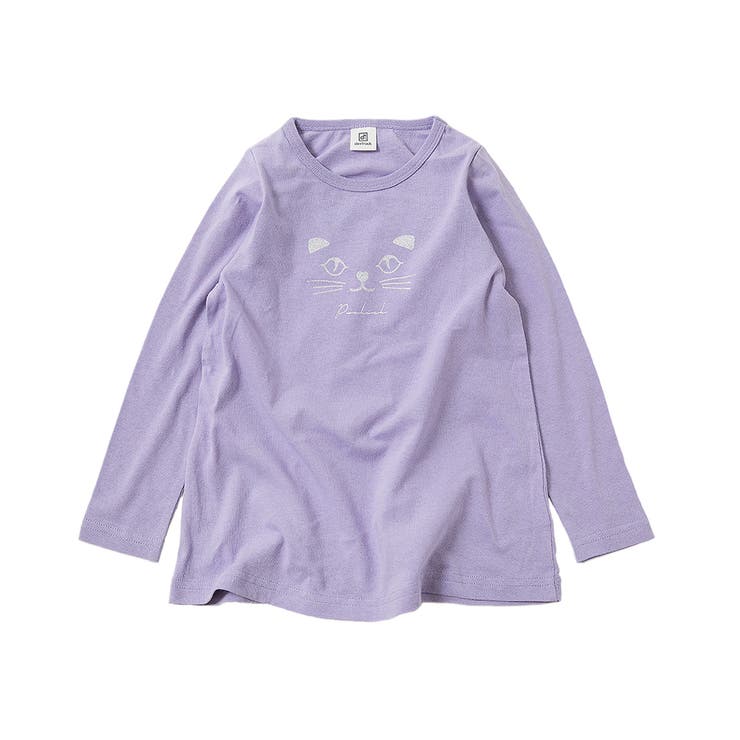 003-Sバイオレット | デビラボ 長袖チュニック 子供服 | devirock